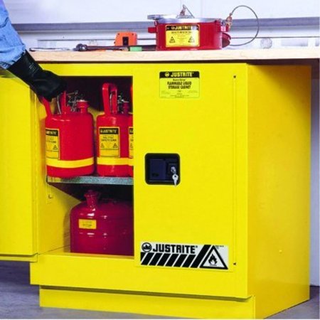 JUSTRITE SAFETY CABINET 17 GAL. E X UNDERCOUNTER JT892300